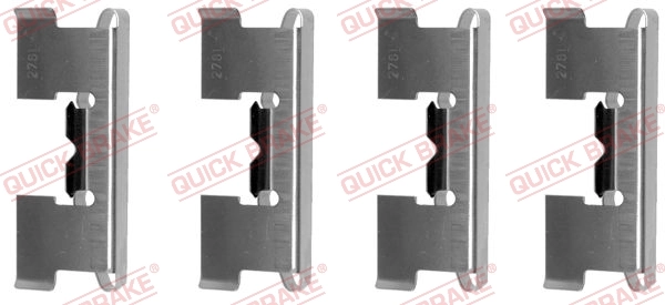 Accessory Kit, disc brake pad